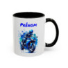 Mug Personnalisé Moto Sport – Tasse Céramique Motard avec Prénom – Cadeau Biker Homme