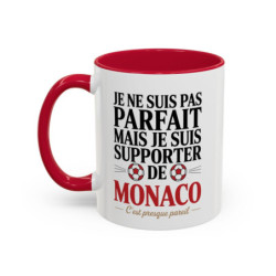 Mug Monaco C’est Presque Pareil – Tasse Céramique Humour Football – Cadeau Supporter Foot