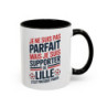 Mug Supporter Lille Humour – Tasse Céramique Football Texte Drôle – Cadeau Fan Ville de Lille 325ml