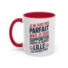 Mug Supporter Lille Humour – Tasse Céramique Football Texte Drôle – Cadeau Fan Ville de Lille 325ml