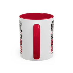 Mug Supporter Rennes Humour – Tasse Céramique Football Texte Drôle – Cadeau Fan Ville de Rennes
