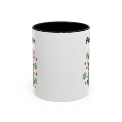 Teecustom Mug Alien Personnalisé avec Prénom Tasse Humour Noël OVNI Signe Jul Cadeau Drôle et Original