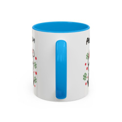 Teecustom Mug Alien Personnalisé avec Prénom Tasse Humour Noël OVNI Signe Jul Cadeau Drôle et Original