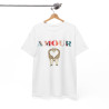 Tee Shirt Amour Girafe idée cadeau Love