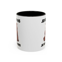 Mug Ours Mignon Boudeur – Tasse Céramique Illustration Ourson – Cadeau Humour et Tendresse