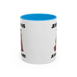 Mug Ours Mignon Boudeur – Tasse Céramique Illustration Ourson – Cadeau Humour et Tendresse