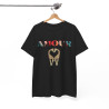 Tee Shirt Amour Girafe idée cadeau Love