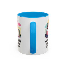 Mug “Je suis fatiguée de la fatigue qui me fatigue” – Tasse Licorne Humoristique – Cadeau Drôle Femme – Café Thé – 325 ml