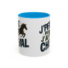 Mug Humour Équitation “J’peux pas j’ai cheval” – Tasse Cavalier Cavalière – Cadeau Passion Chevaux & Centre Équestre