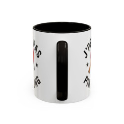 Mug Humour Ping-Pong “J’peux pas j’ai ping-pong” – Tasse Joueur de Tennis de Table – Cadeau Sport Raquette – 325 ml