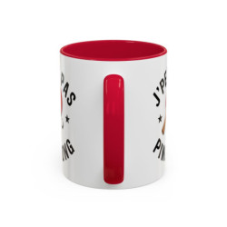 Mug Humour Ping-Pong “J’peux pas j’ai ping-pong” – Tasse Joueur de Tennis de Table – Cadeau Sport Raquette – 325 ml