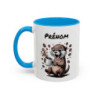Mug Personnalisable Loutre et Café – Tasse avec Prénom – Cadeau Animal Mignon Humour – 325 ml