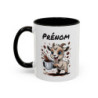 Mug Personnalisable Chèvre et Café – Tasse avec Prénom – Cadeau Animal Rigolo Humour – 325 ml