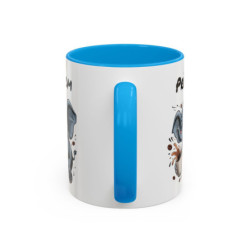 Mug Personnalisable Éléphant et Café – Tasse avec Prénom – Cadeau Drôle Animal Mignon – 325 ml