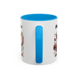 Mug Personnalisable Écureuil et Café – Tasse avec Prénom – Cadeau Drôle Animal Mignon – 325 ml