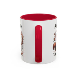 Mug Personnalisable Écureuil et Café – Tasse avec Prénom – Cadeau Drôle Animal Mignon – 325 ml