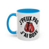 Mug J’peux Pas J’ai Boxe – Tasse Boxeur Gants Rouges – Cadeau Sport Humour – 325 ml
