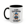 Mug Électricien Humour – Je Suis Électricien – Tasse Métier Électricité – Cadeau Artisan – 325 ml