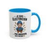 Mug Électricien Humour – Je Suis Électricien – Tasse Métier Électricité – Cadeau Artisan – 325 ml