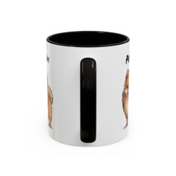 Mug Chien Personnalisé – Spitz Mignon – Prénom Personnalisable – Tasse Humour Animaux – Cadeau Amoureux des Chiens