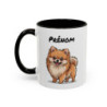 Mug Chien Personnalisé – Spitz Mignon – Prénom Personnalisable – Tasse Humour Animaux – Cadeau Amoureux des Chiens