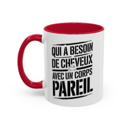 Mug Drôle Musculation Qui a Besoin de Cheveux avec un Corps Pareil – Tasse Humour Fitness Bodybuilding