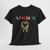Tee Shirt Amour Girafe idée cadeau Love