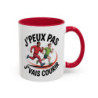 Mug J’Peux Pas J’vais Courir – Tasse Humour Running – Cadeau Coureur Jogging Marathon