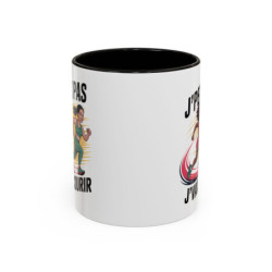 Mug J’Peux Pas J’vais Courir – Tasse Humour Running Femme – Cadeau Jogging, Trail, Marathon