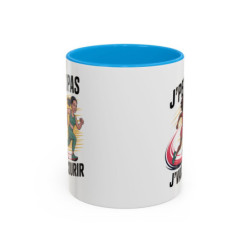 Mug J’Peux Pas J’vais Courir – Tasse Humour Running Femme – Cadeau Jogging, Trail, Marathon
