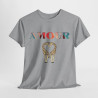 Tee Shirt Amour Girafe idée cadeau Love