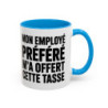 Mug Humour Travail – “Mon Employé Préféré M’a Offert Cette Tasse” – Cadeau Collègue Patron