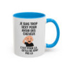 Mug Je suis trop sexy pour avoir des cheveux – Tasse Humour Chauve – Cadeau Drôle Auto-Dérision
