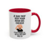 Mug Je suis trop sexy pour avoir des cheveux – Tasse Humour Chauve – Cadeau Drôle Auto-Dérision