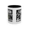 Mug J’aime mon patron je travaille pour moi-même – Tasse Céramique Humour Entrepreneur – Cadeau Auto-Entrepreneur