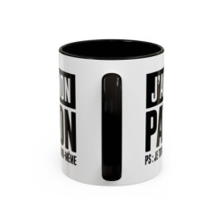 Mug J’aime mon patron je travaille pour moi-même – Tasse Céramique Humour Entrepreneur – Cadeau Auto-Entrepreneur