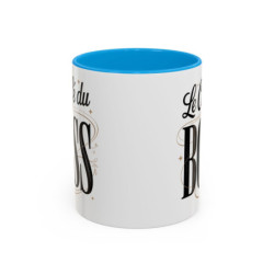 Mug Le Café Du Boss – Tasse Céramique Humour Manager & Entrepreneur – Cadeau Original Travail & Bureau
