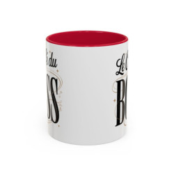 Mug Le Café Du Boss – Tasse Céramique Humour Manager & Entrepreneur – Cadeau Original Travail & Bureau