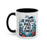Mug Je peux pas j’ai plongée – Tasse Céramique Plongée Sous-Marine – Cadeau Plongeur & Passion Océan