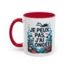 Mug Je peux pas j’ai plongée – Tasse Céramique Plongée Sous-Marine – Cadeau Plongeur & Passion Océan