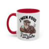 Mug Loutre Mignonne – Tasse Céramique Illustration Animale – Cadeau Nature & Animaux Adorable