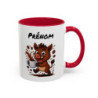 Mug Sanglier et Café – Tasse Céramique Humour Animal Personnalisable – Cadeau Original Amoureux du Café