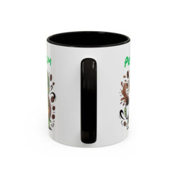 Mug Prénom Personnalisable Tortue – Tasse Céramique Mignonne Amoureux du Café – Cadeau Original Enfant Collègue Famille