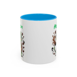 Mug Prénom Personnalisable Tortue – Tasse Céramique Mignonne Amoureux du Café – Cadeau Original Enfant Collègue Famille
