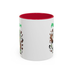 Mug Prénom Personnalisable Tortue – Tasse Céramique Mignonne Amoureux du Café – Cadeau Original Enfant Collègue Famille