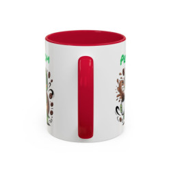 Mug Prénom Personnalisable Tortue – Tasse Céramique Mignonne Amoureux du Café – Cadeau Original Enfant Collègue Famille