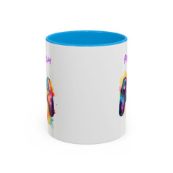 Mug Personnalisé Prénom Gamer – Tasse Céramique Manette Gaming Aquarelle – Cadeau Joueur Original