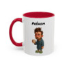 Mug Personnalisé Prénom – Tasse Homme Fatigué avec Café – Cadeau Humour Matin