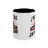 Mug J’peux pas j’ai Karting – Tasse Céramique Humour Pilote Kart – Cadeau Passion Sport Automobile