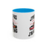 Mug J’peux pas j’ai Karting – Tasse Céramique Humour Pilote Kart – Cadeau Passion Sport Automobile